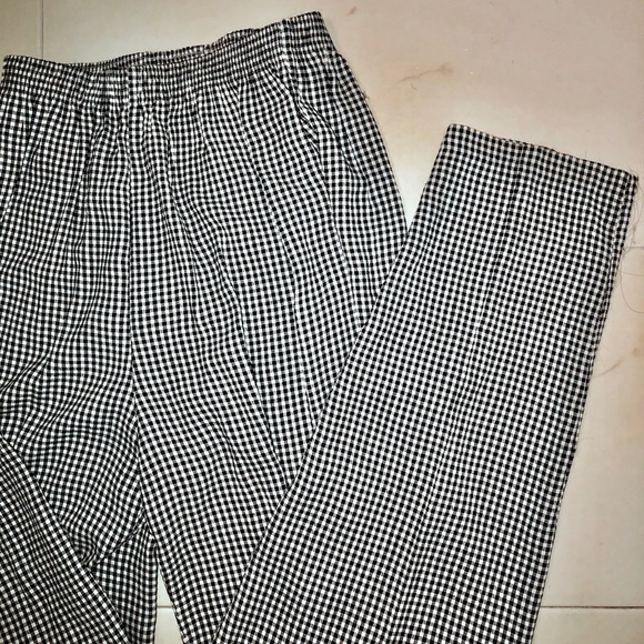 Black and white gingham pants - Picture 1 of 1